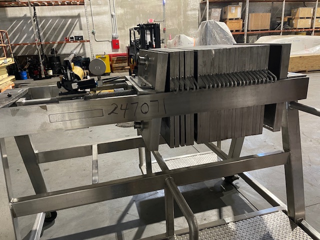 Filter Press, 88.15 Sq.Ft. filtration area, 316 L Stainless Steel, Manufactured by Star - IPP# 247071