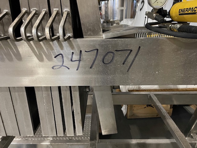 Filter Press, 88.15 Sq.Ft. filtration area, 316 L Stainless Steel, Manufactured by Star - IPP# 247071