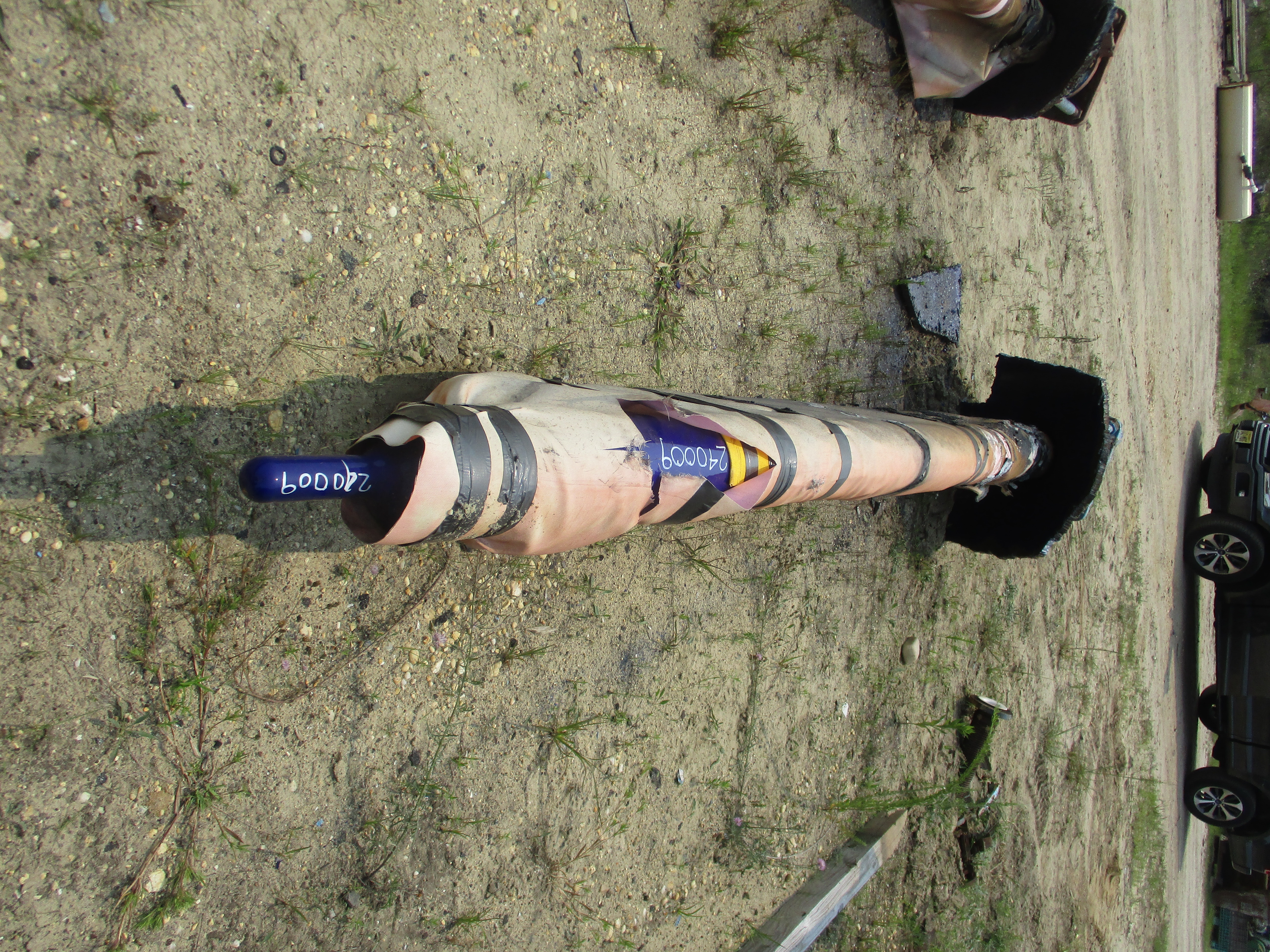 Glasslined Pfaudler Baffle Glass Lined Parts - IPP# 240009