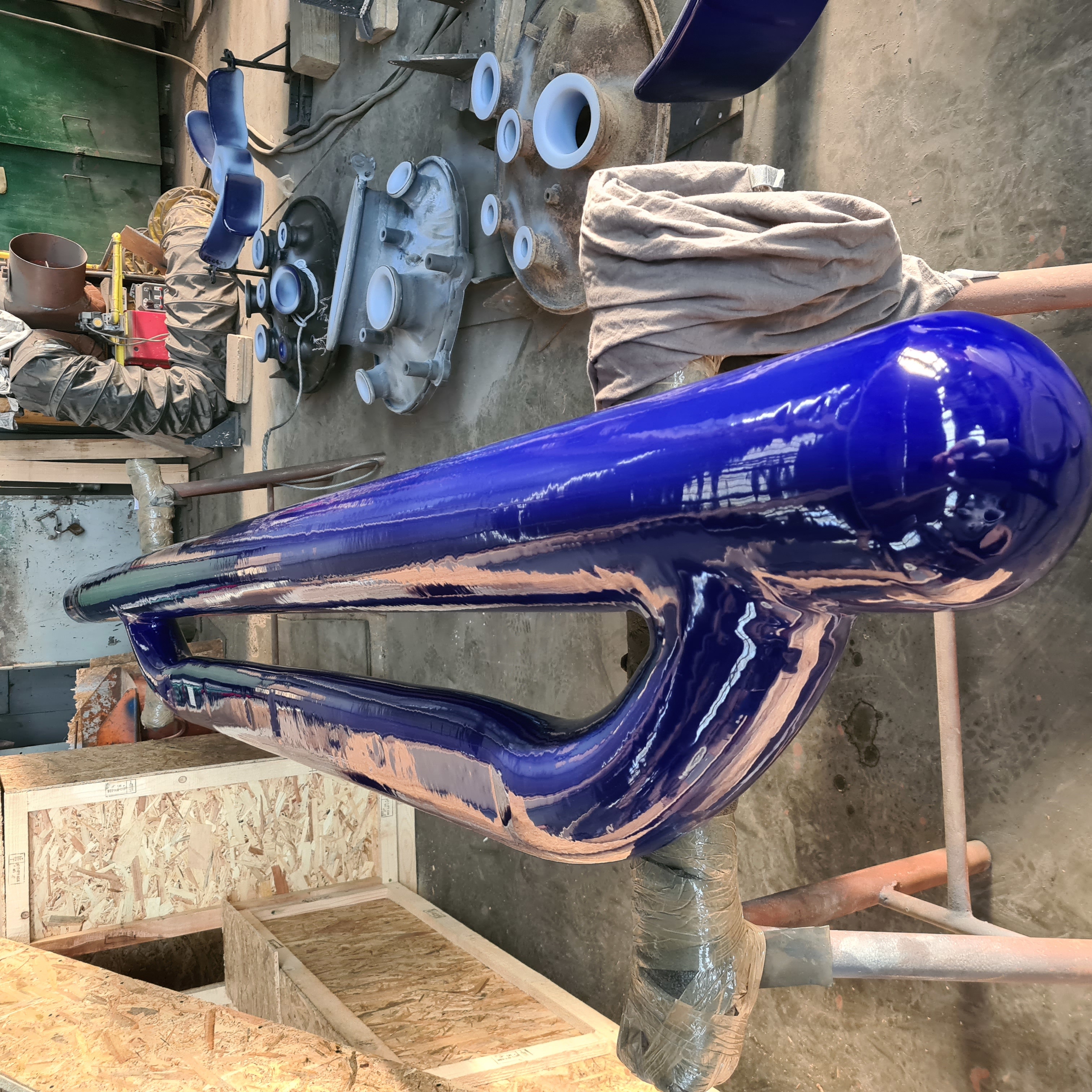 Glasslined  Baffle Glass Lined Parts - IPP# 240021