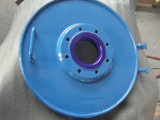 Glasslined Pfaudler Manway Cover Glass Lined Parts