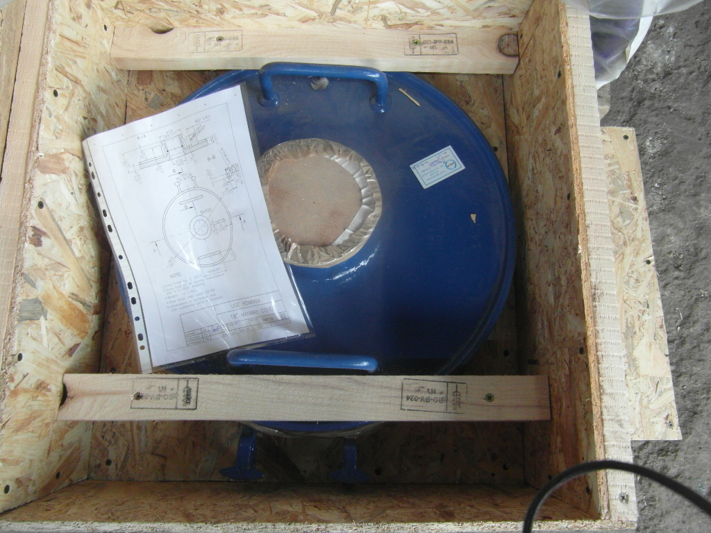 Glasslined DeDietrich Manway Cover Glass Lined Parts - IPP# 240719