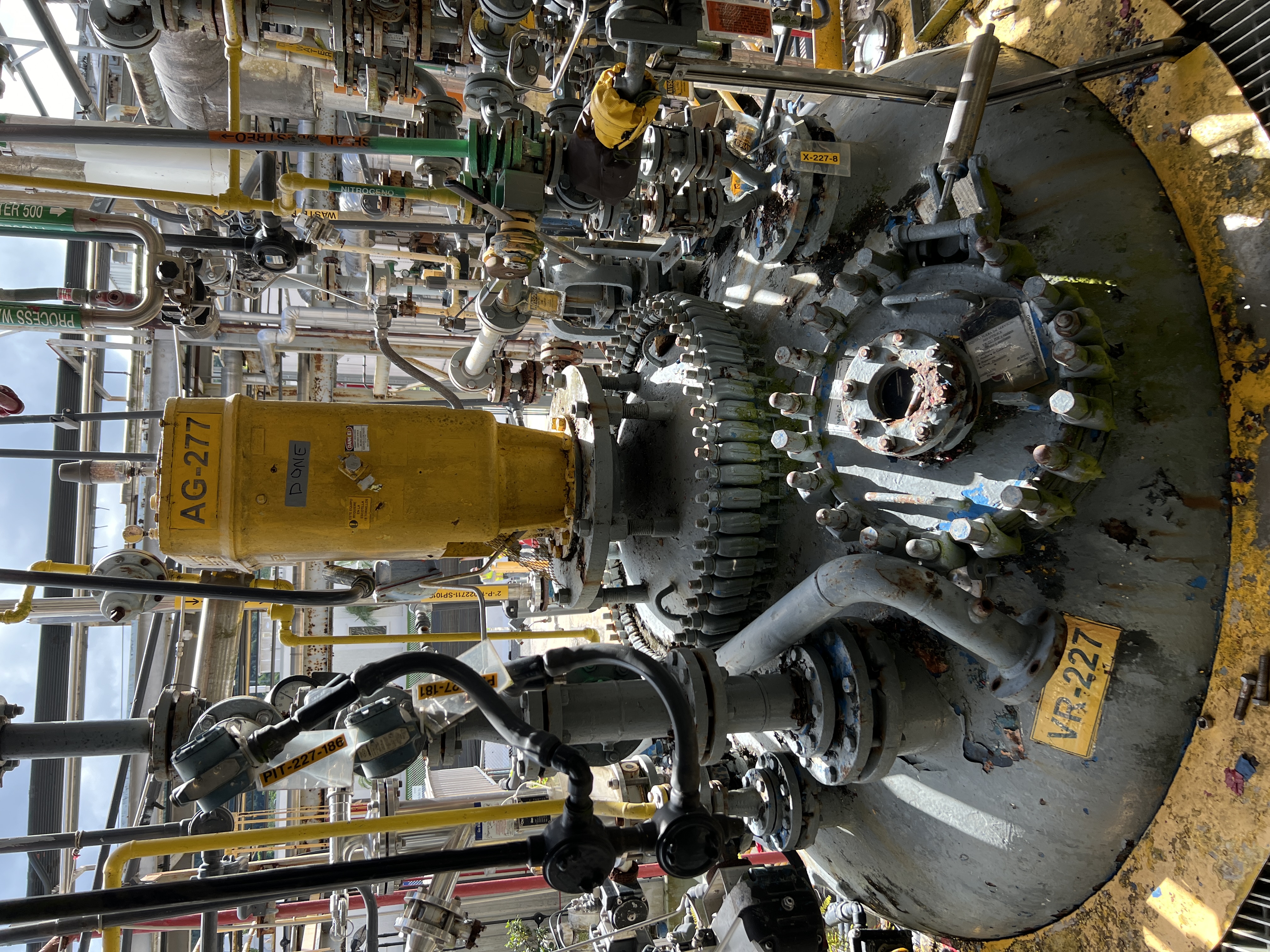 Glasslined DeDietrich SA Batch-Type Agitated Reactor - IPP# 241069