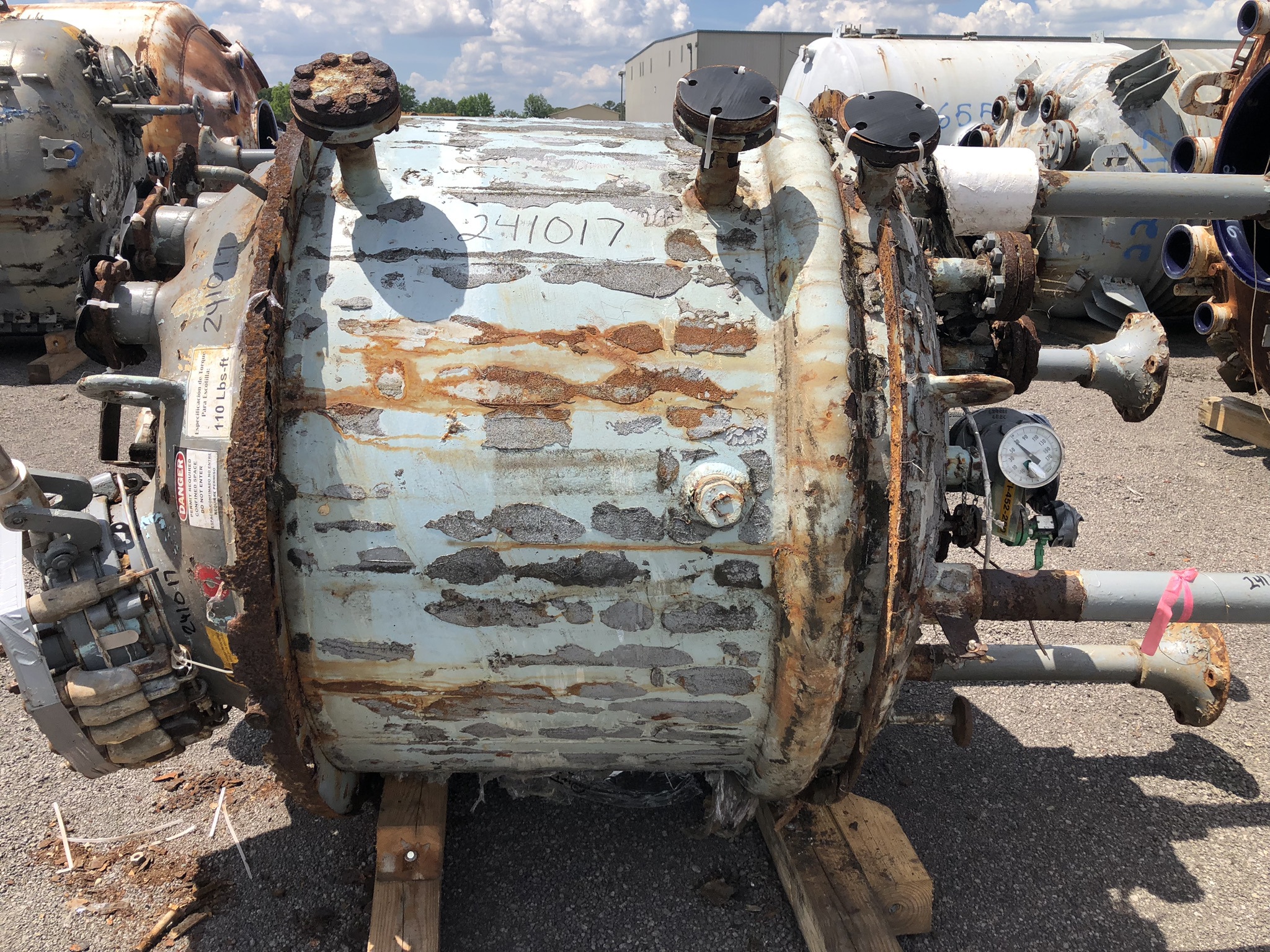 Glasslined Pfaudler RS Batch Type Body Only Reactor - IPP# 241017