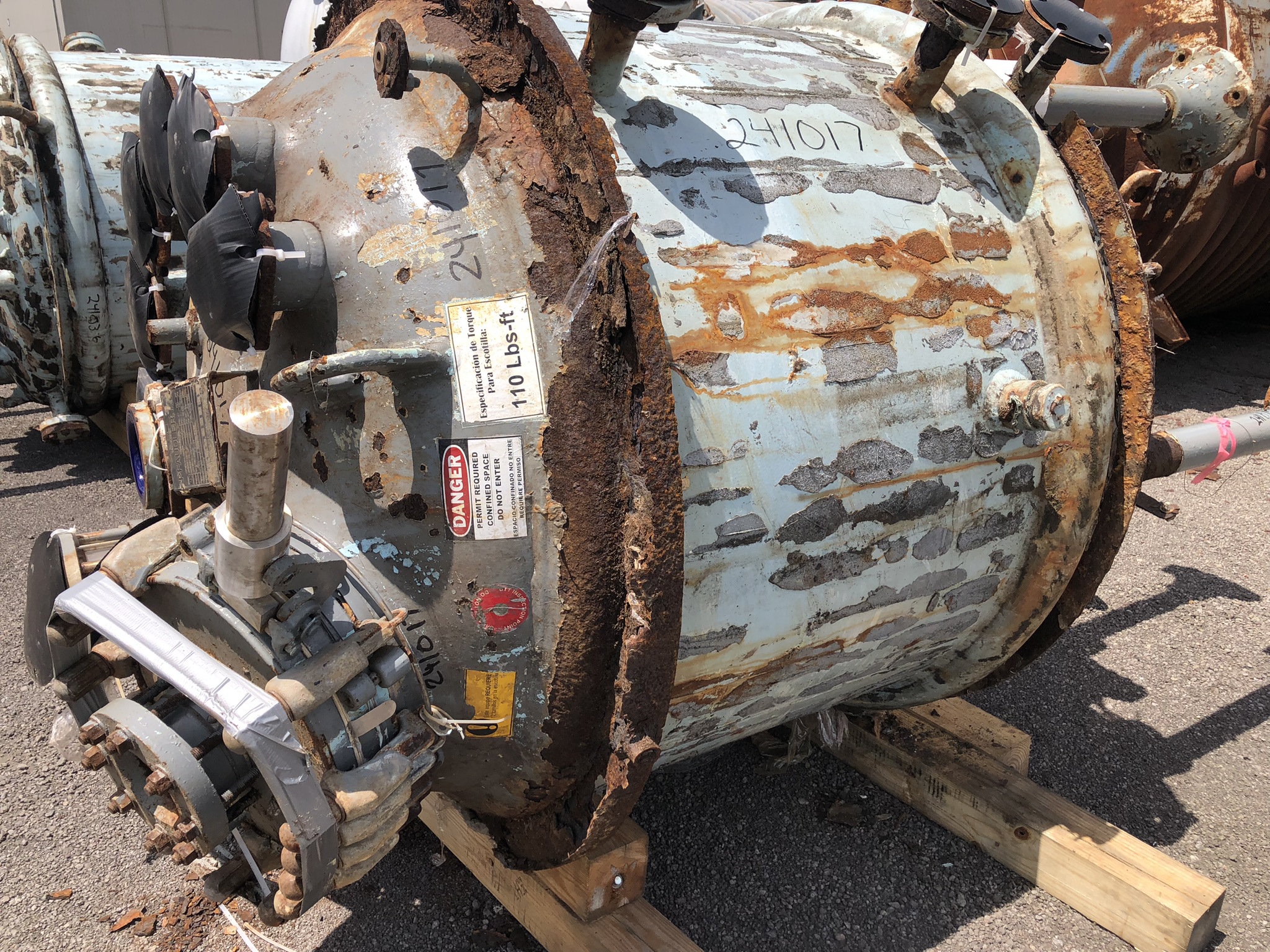 Glasslined Pfaudler RS Batch Type Body Only Reactor - IPP# 241017