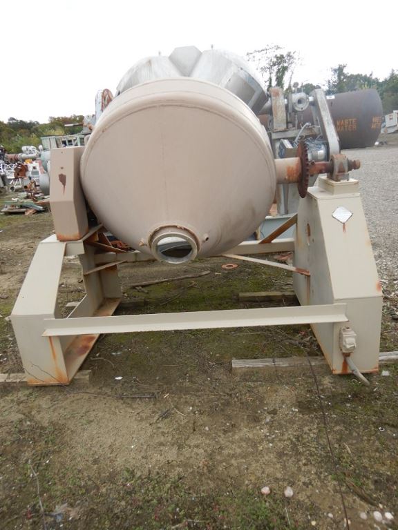   Dryer-Twin Shell & Double Cone 0.57 m3 (20 ft3) Stainless Steel 304 For Sale - IPP# 28830