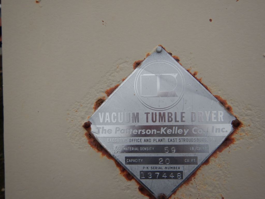   Dryer-Twin Shell & Double Cone 0.57 m3 (20 ft3) Stainless Steel 304 For Sale - IPP# 28830