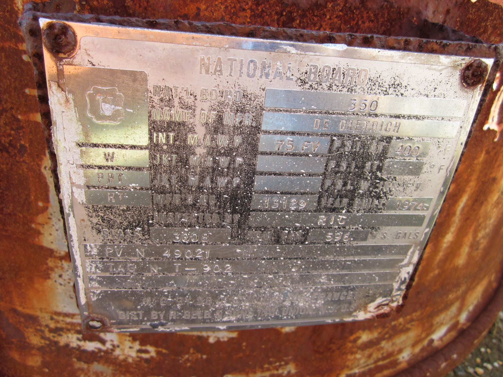  Miscellaneous Column 990.6 mm (39 in) Glasslined For Sale - IPP# 38798