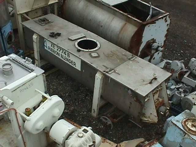  Mixer-Ribbon & Paddle 0.99 m3 (35 ft3) Stainless Steel 316 For Sale - IPP# 39335