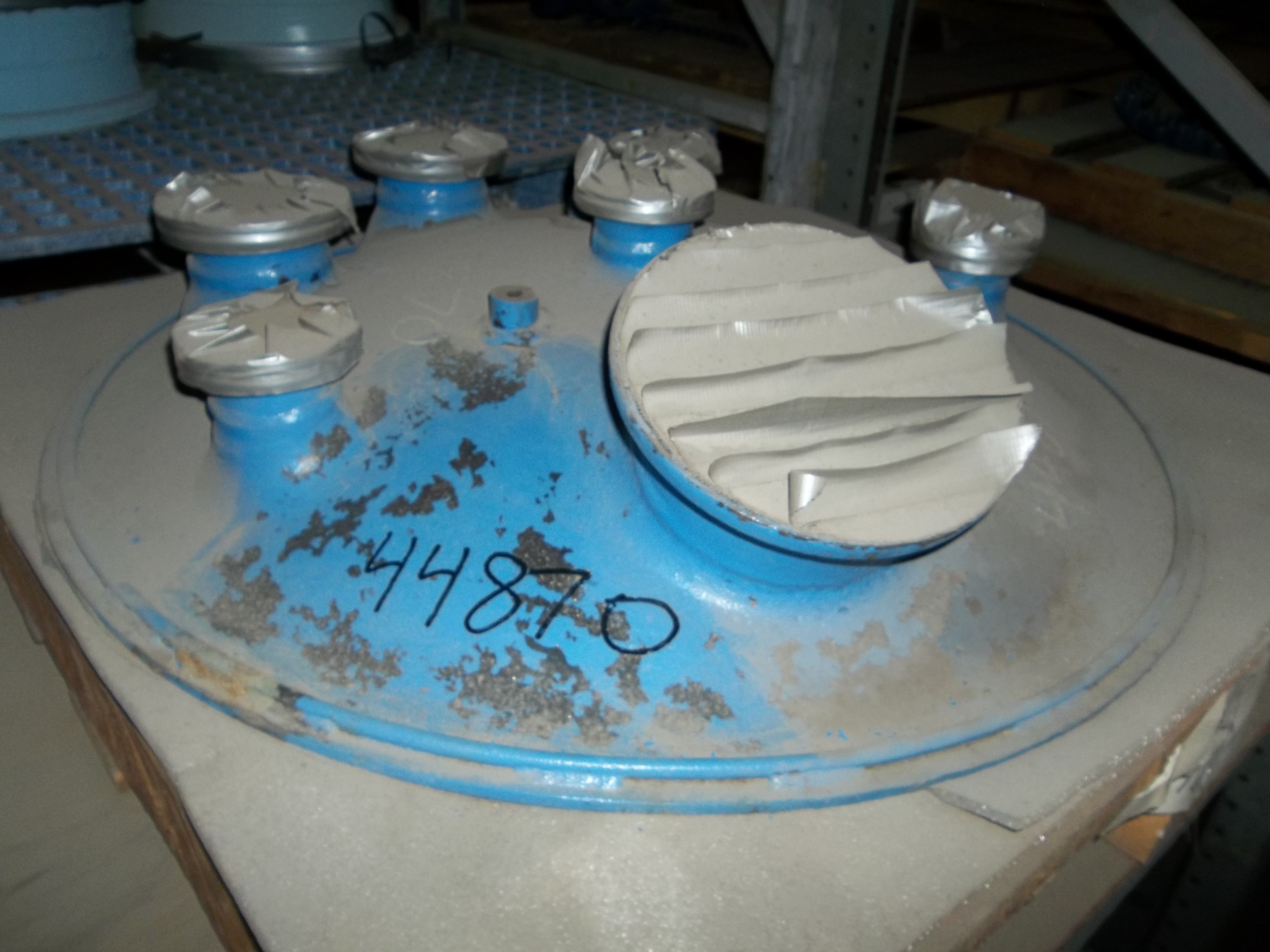 Glasslined P Series Tank Cover Glass Lined Parts - IPP# 44870