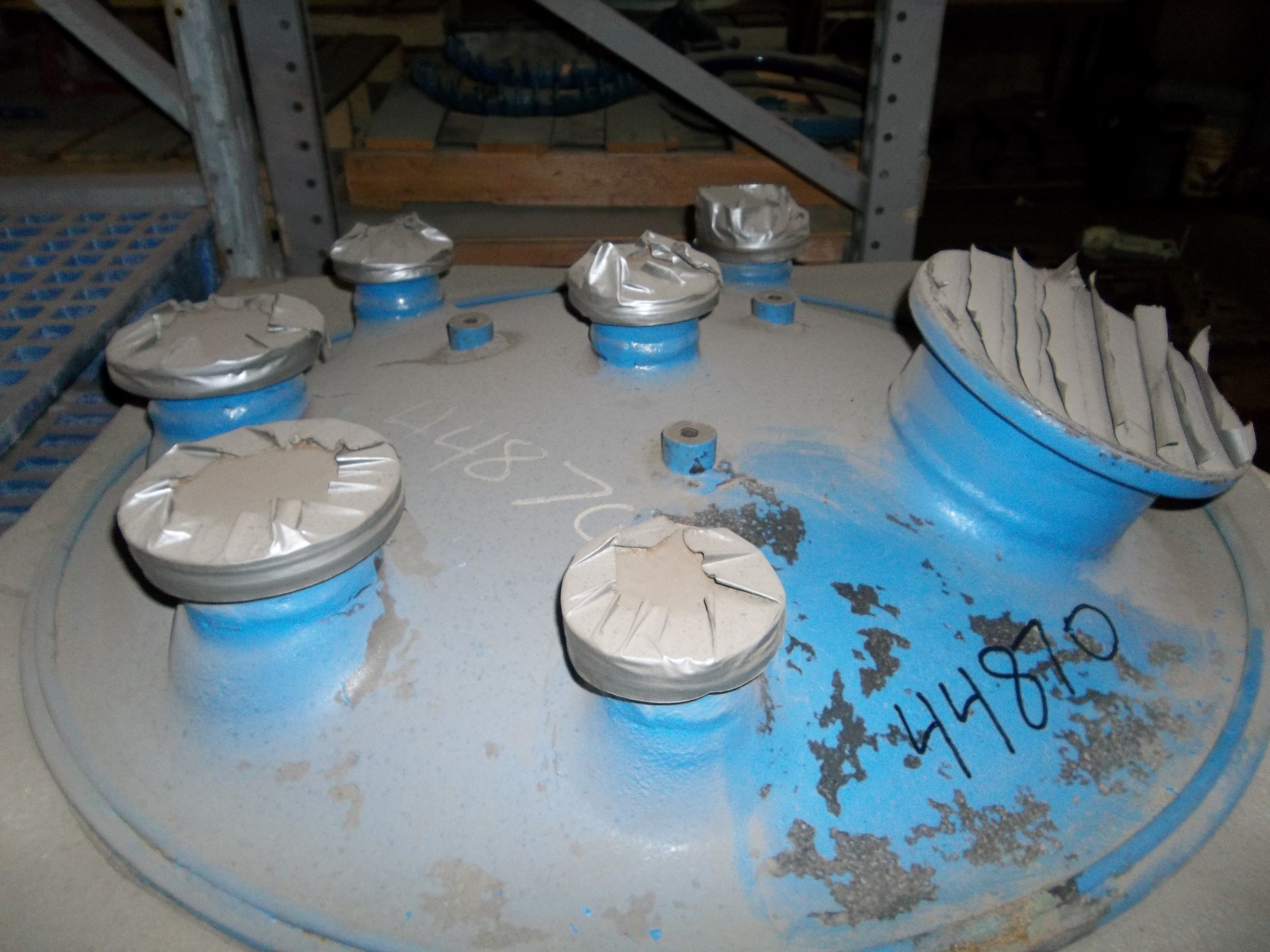 Glasslined P Series Tank Cover Glass Lined Parts - IPP# 44870