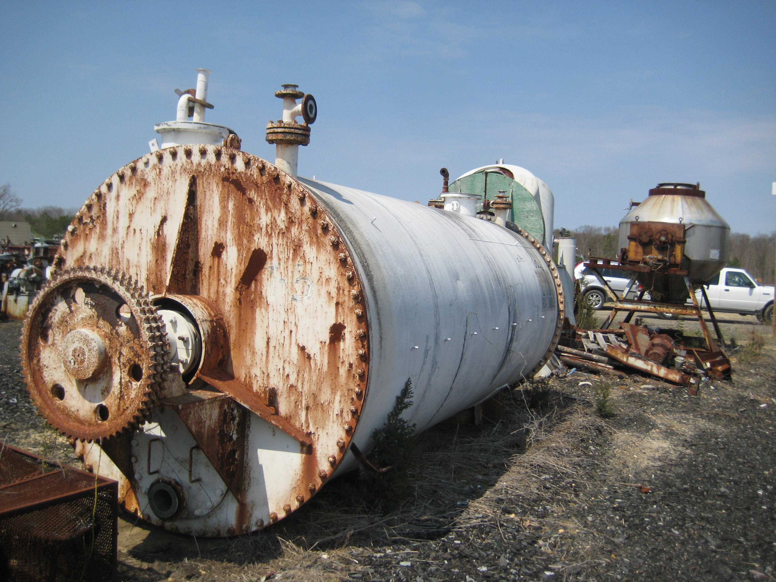   Mixer-Ribbon & Paddle 12.7 m3 (450 ft3) Stainless Steel 304 For Sale - IPP# 6046