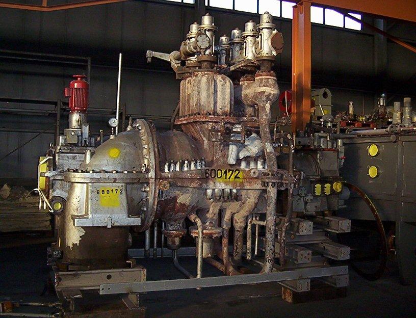 Escher Wyss REA 1600 Steam Turbine - IPP# 600172