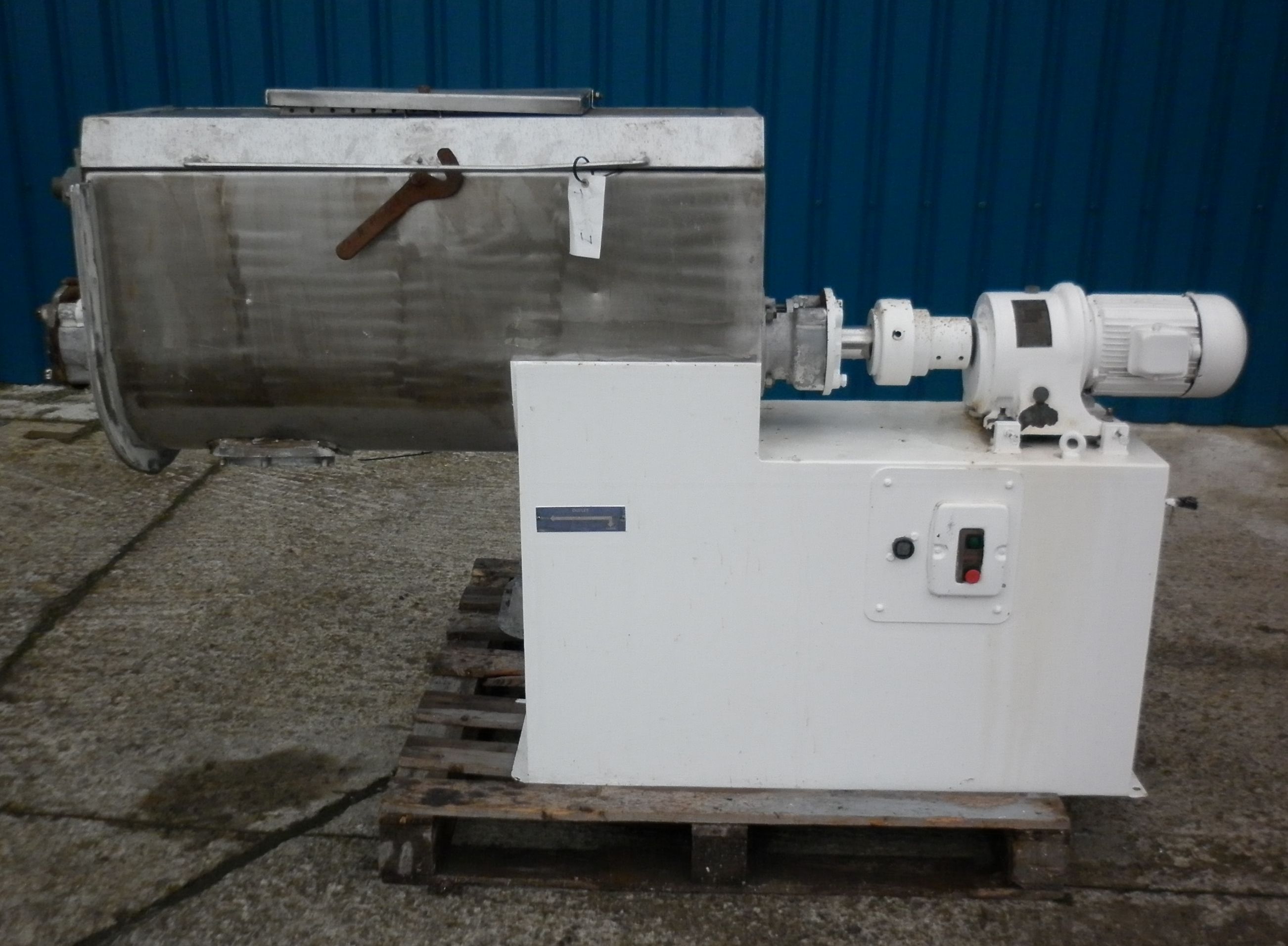   Mixer-Ribbon & Paddle 0.1 m3 (3.5 ft3) Stainless Steel 316 For Sale - IPP# 704157