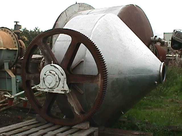   Mixer-Twin Shell & Double Cone 3.3 m3 (116.5 ft3) Stainless Steel 316 For Sale - IPP# 704810