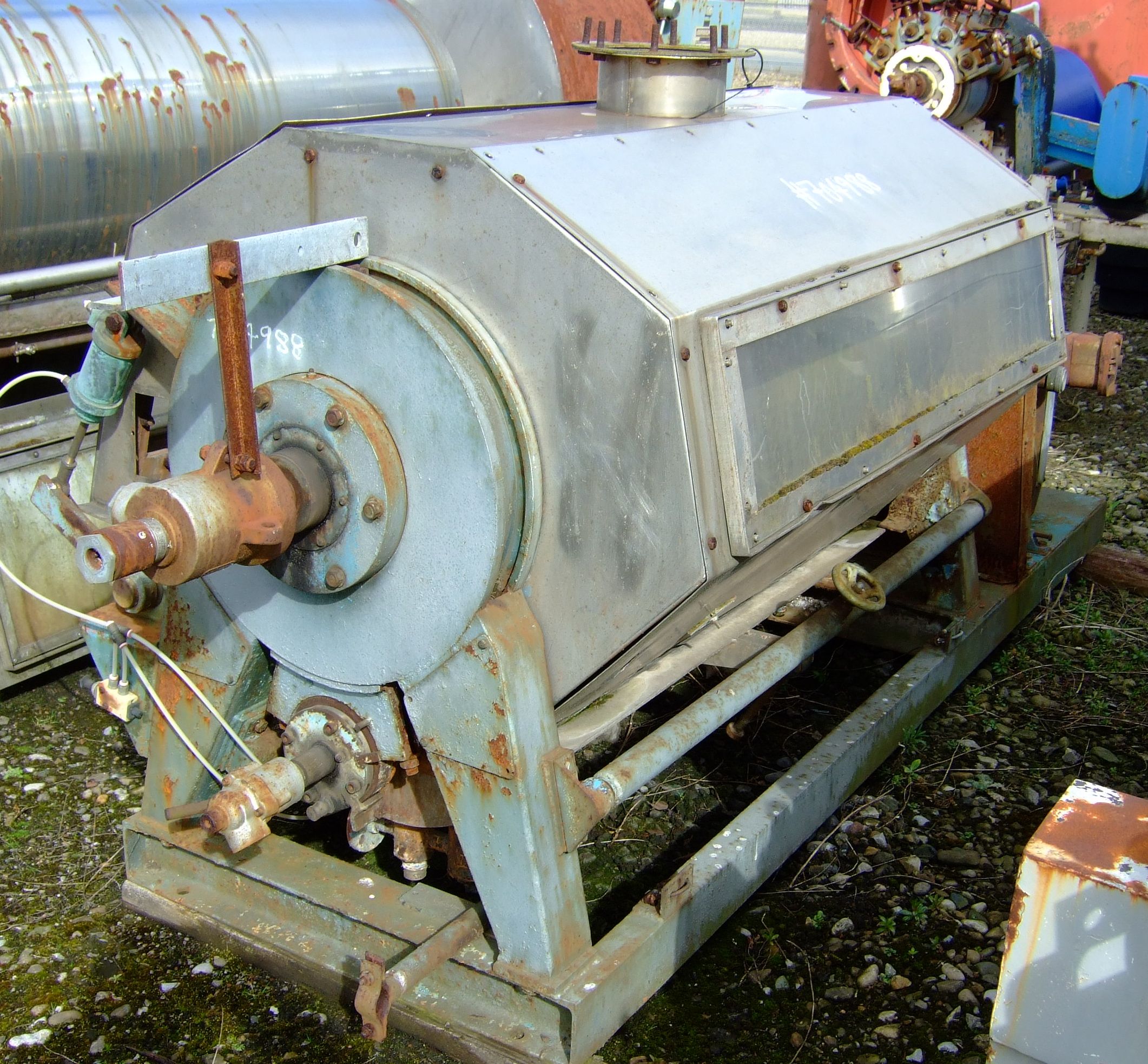   Dryer-Flaker Drum and Belt 600 mm (23.6 in) Stainless Steel 316 For Sale - IPP# 704988