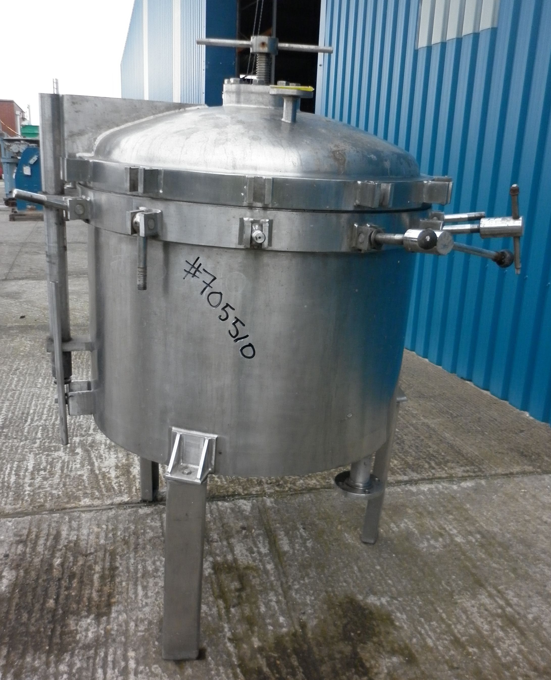  Pressure Leaf Filter 7.3 m² (78.6 ft²) Stainless Steel 316 For Sale - IPP# 705510