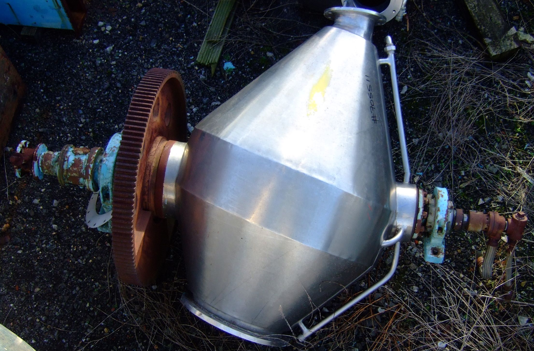   Dryer-Twin Shell & Double Cone 0.6 m3 (21.2 ft3) Stainless Steel 316 For Sale - IPP# 705511