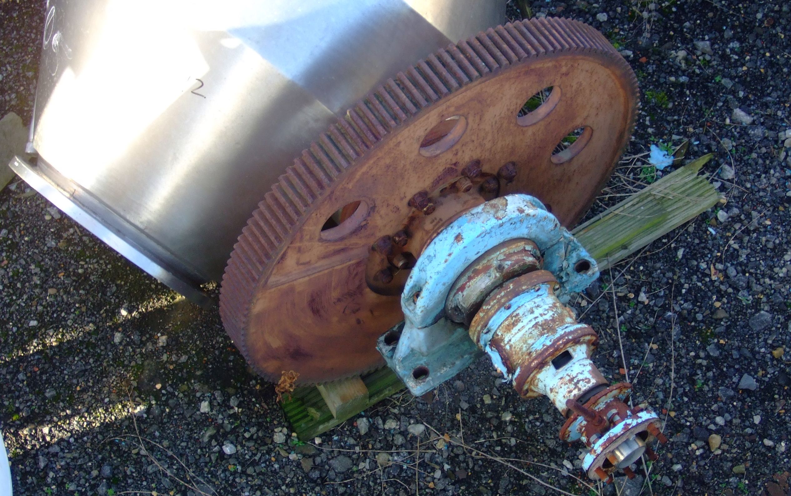   Dryer-Twin Shell & Double Cone 0.6 m3 (21.2 ft3) Stainless Steel 316 For Sale - IPP# 705511