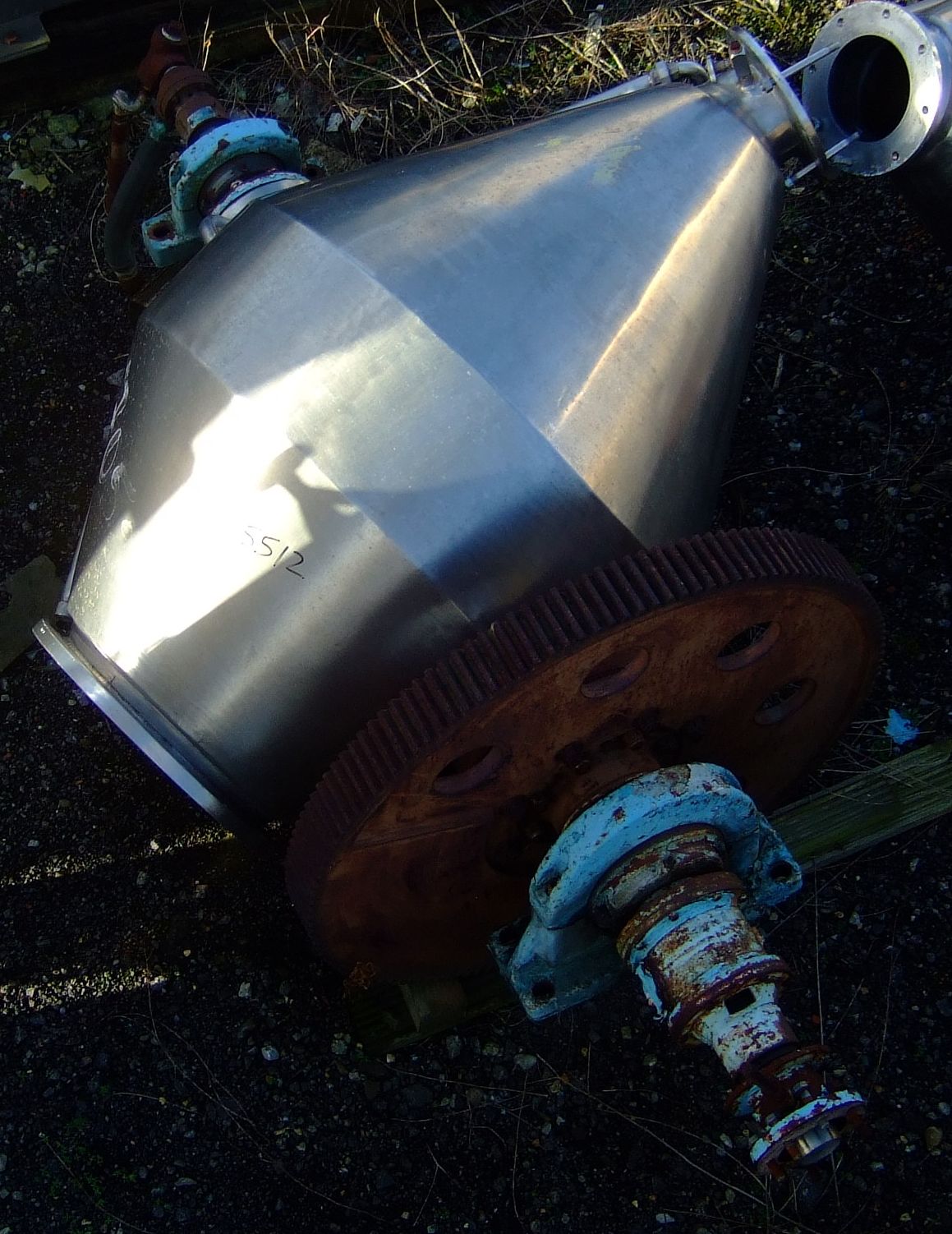   Dryer-Twin Shell & Double Cone 0.6 m3 (21.2 ft3) Stainless Steel 316 For Sale - IPP# 705512