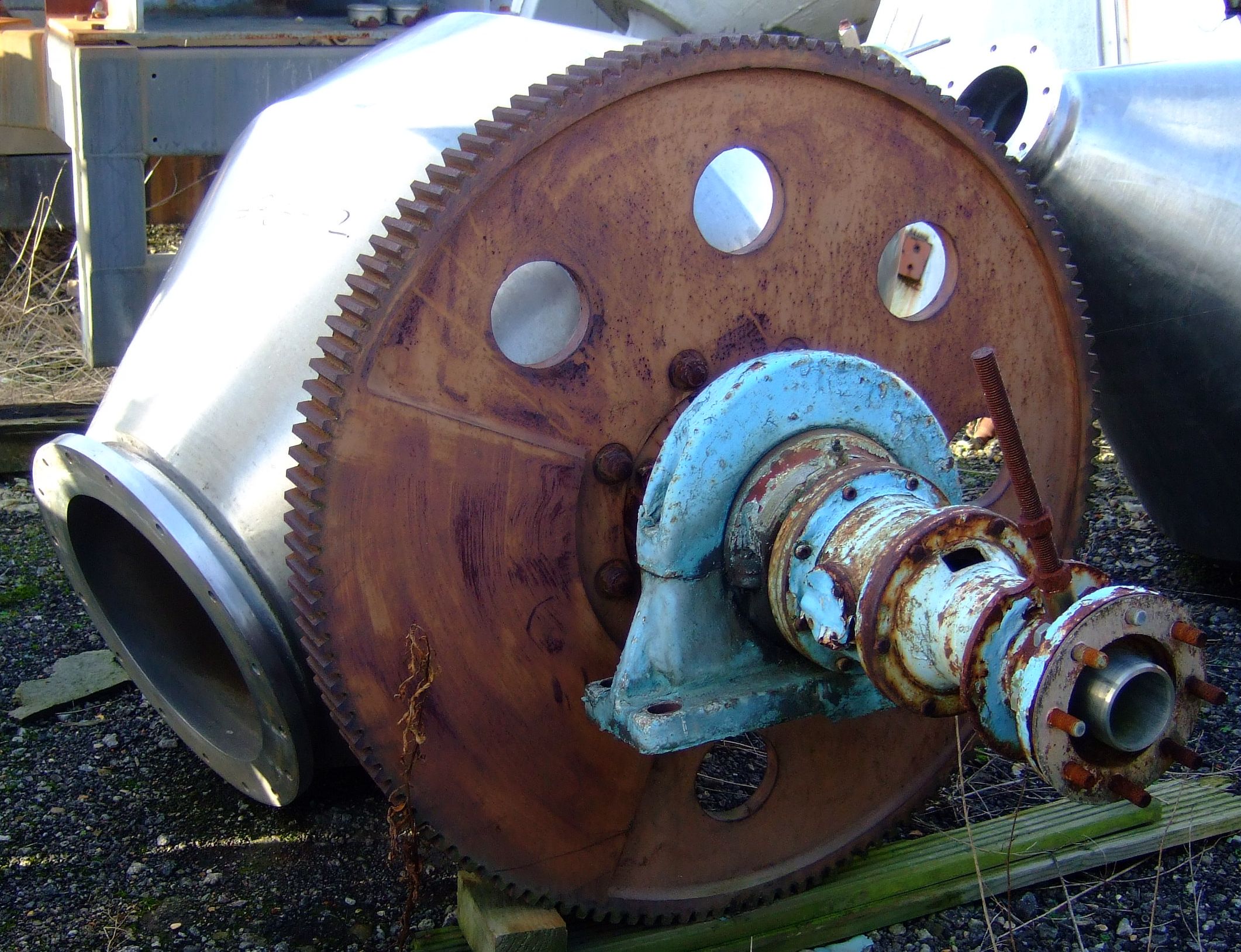   Dryer-Twin Shell & Double Cone 0.6 m3 (21.2 ft3) Stainless Steel 316 For Sale - IPP# 705512