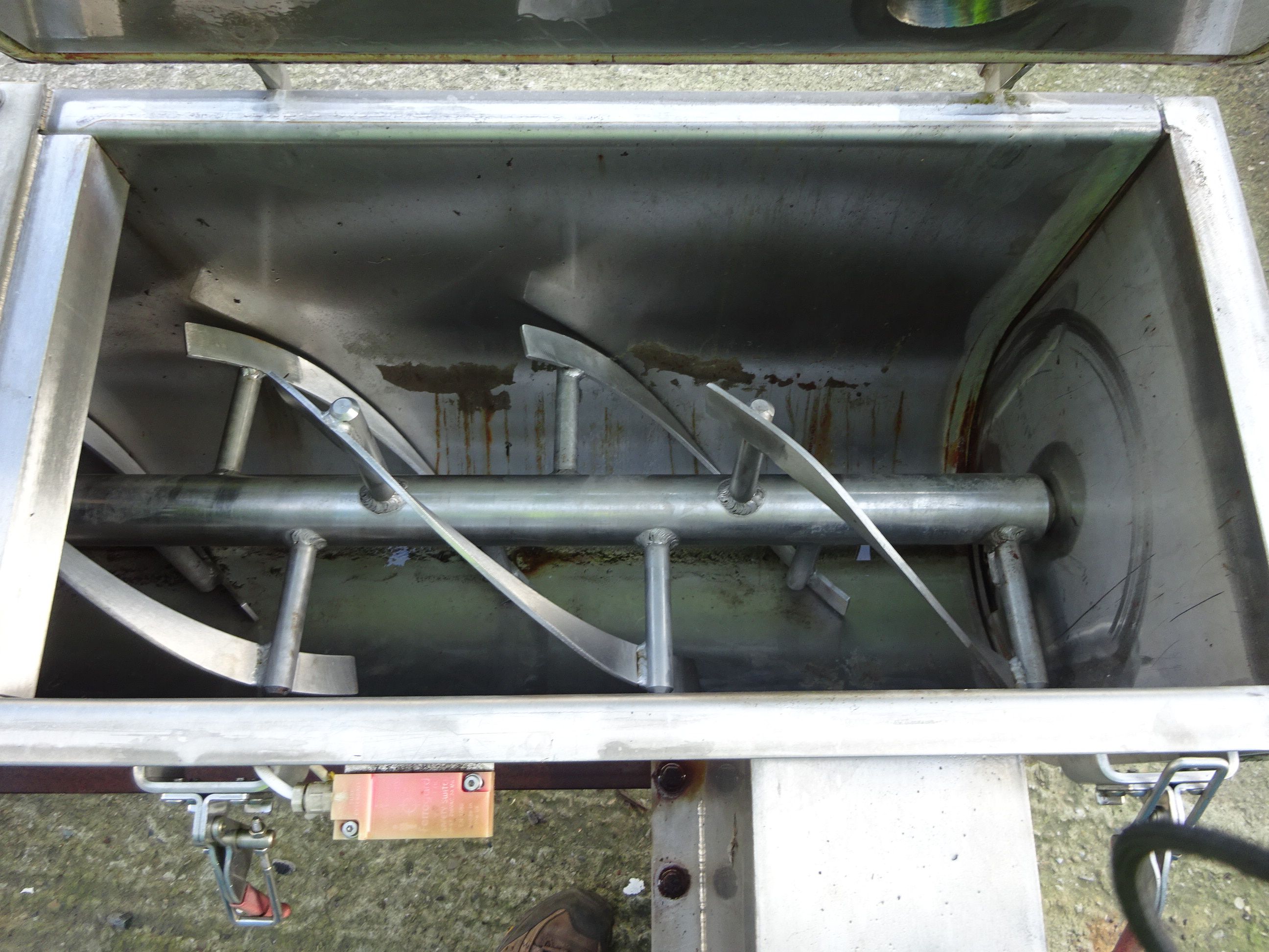   Mixer-Ribbon & Paddle 0.05 m3 (1.77 ft3) Stainless Steel Other For Sale - IPP# 706112