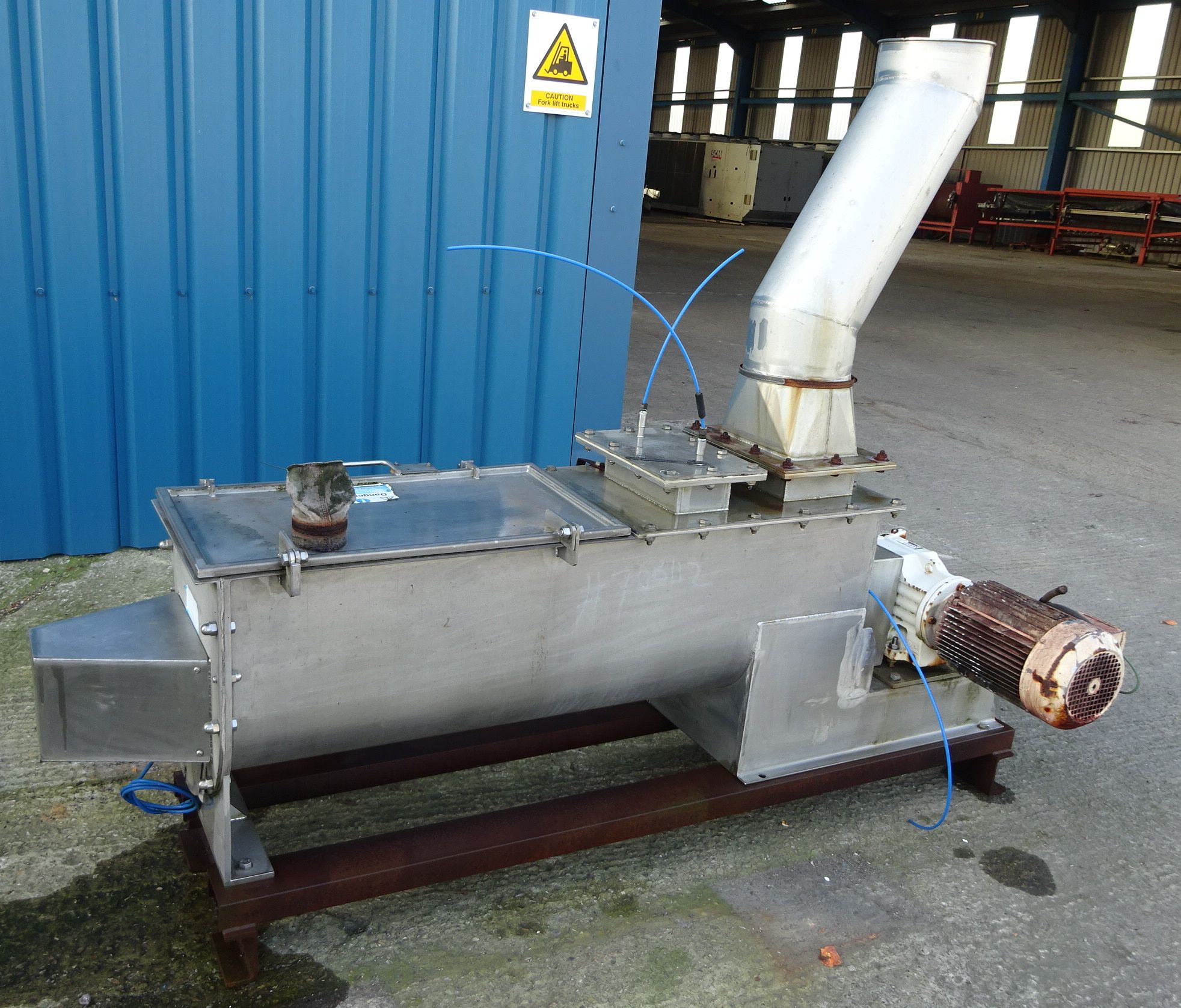   Mixer-Ribbon & Paddle 0.05 m3 (1.77 ft3) Stainless Steel Other For Sale - IPP# 706112