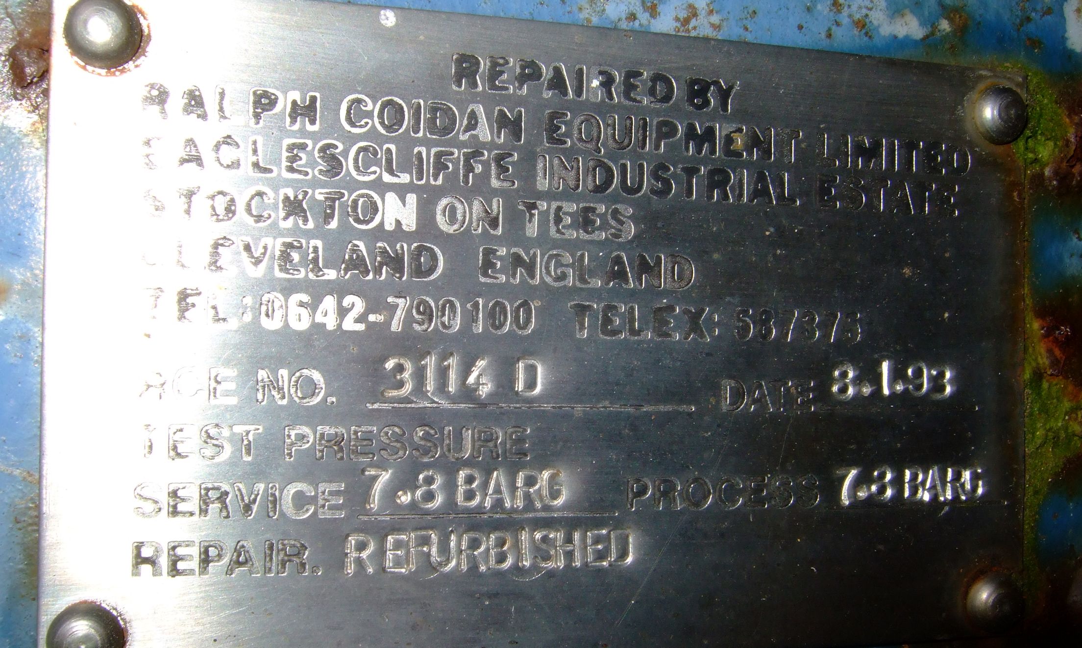 Unused Block Heat Exchanger  Carbon Steel For Sale - IPP# 706274
