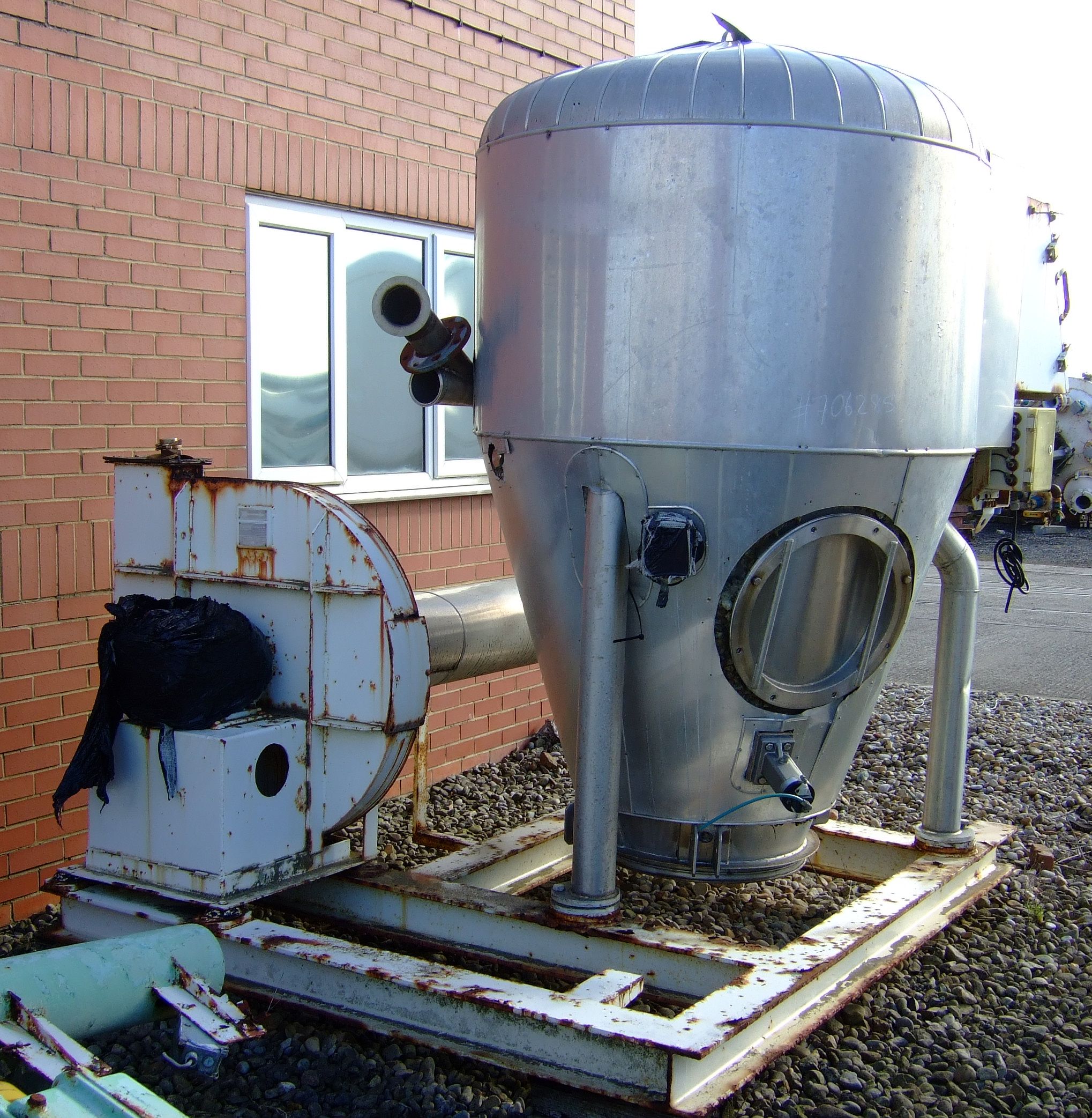  Bag House Dust Collector 1,300 mm (51.2 in) Stainless Steel 304 For Sale - IPP# 706285