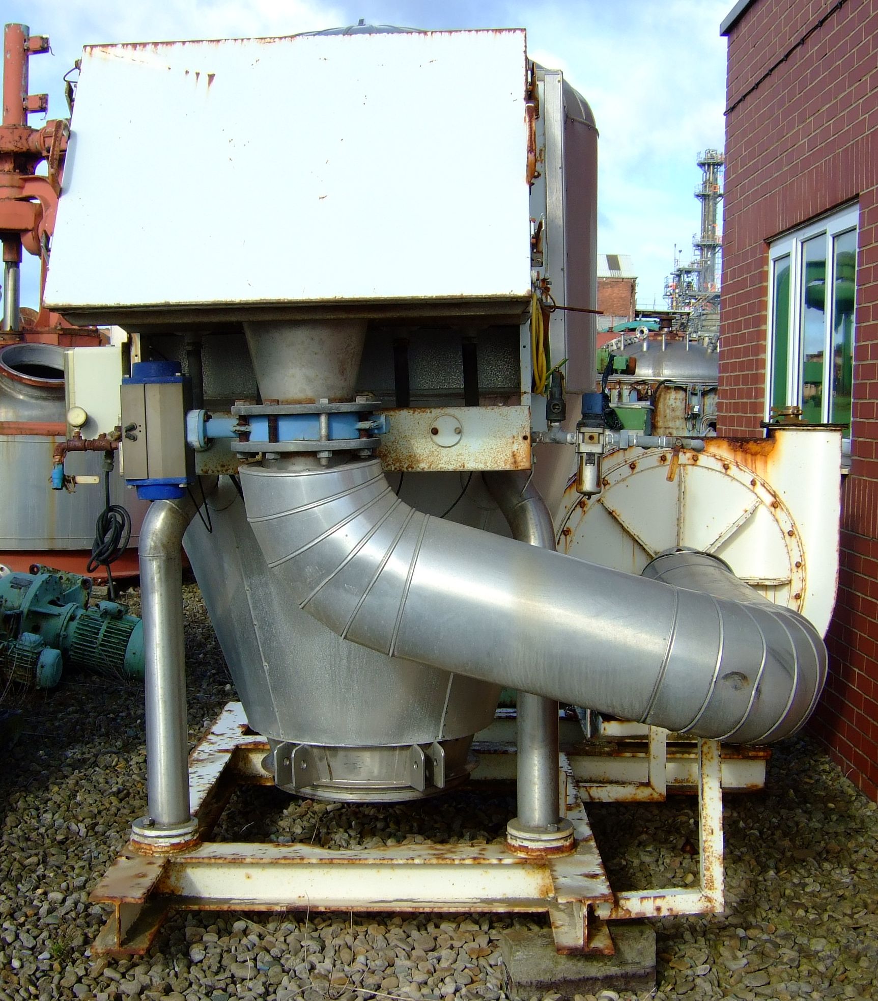  Bag House Dust Collector 1,300 mm (51.2 in) Stainless Steel 304 For Sale - IPP# 706285