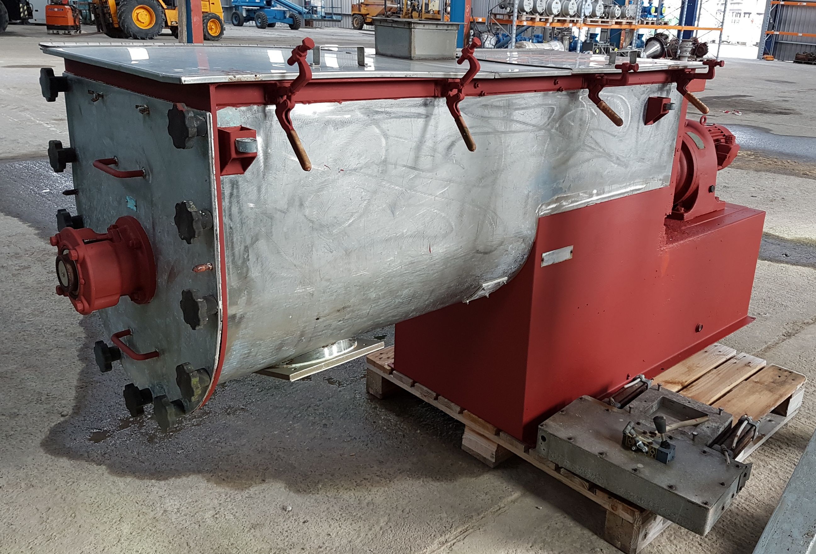   Mixer-Ribbon & Paddle 0.66 m3 (23.3 ft3) Stainless Steel 321 For Sale - IPP# 706481
