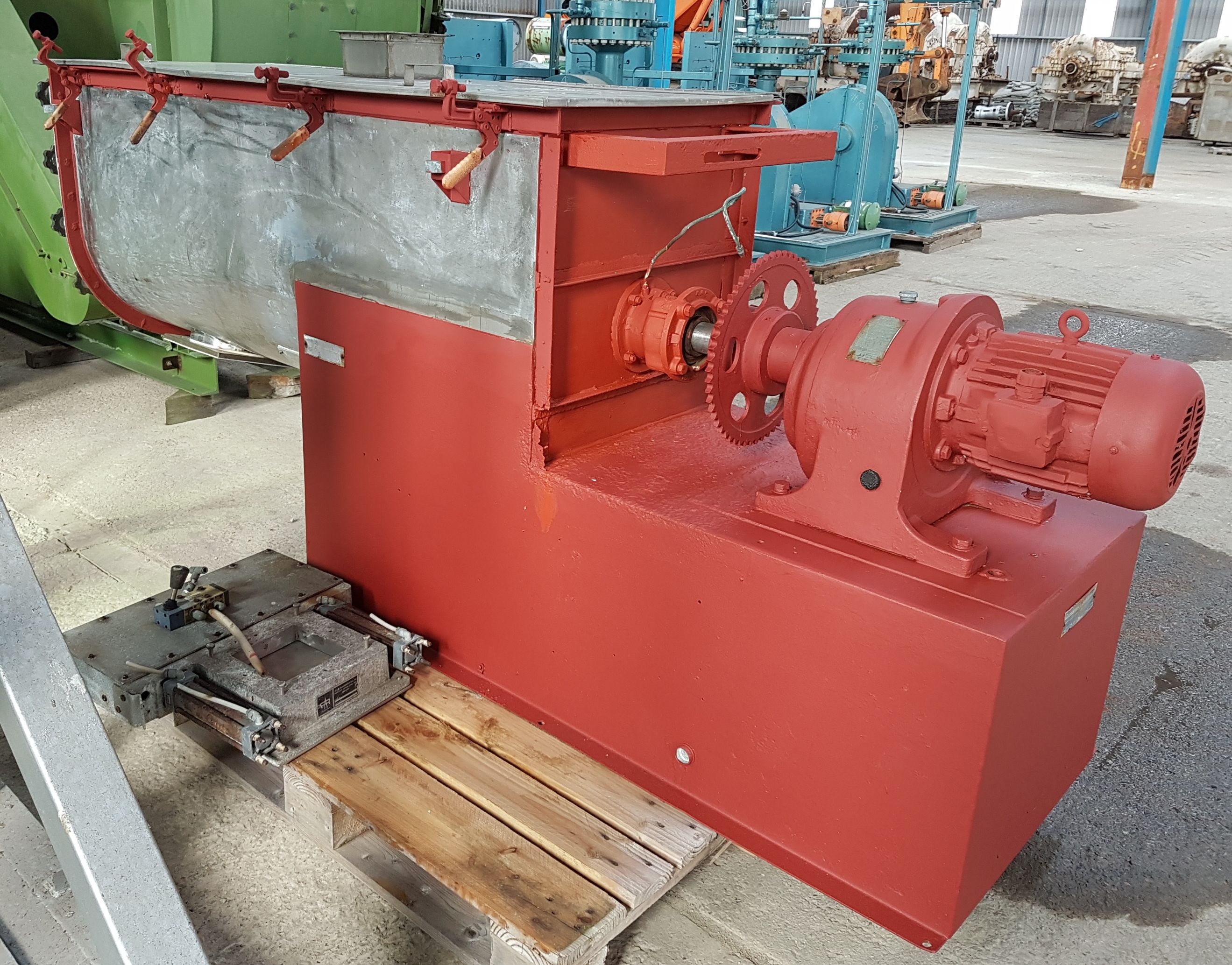   Mixer-Ribbon & Paddle 0.66 m3 (23.3 ft3) Stainless Steel 321 For Sale - IPP# 706481