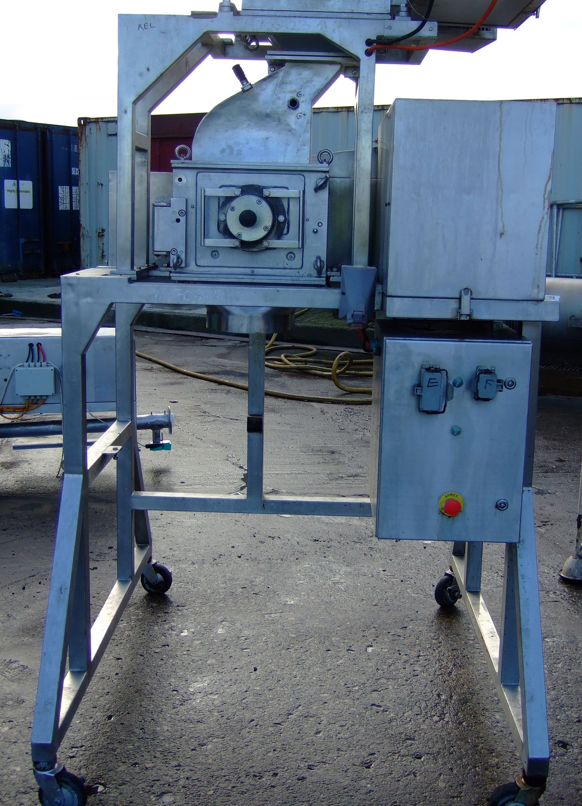  Granulator/Disintegrator Pulverizer 1 kW (1.34 HP) Stainless Steel 321 For Sale - IPP# 706422