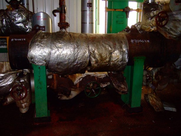  Shell and Tube Heat Exchanger 9.6 m² (103.3 ft²) Stainless Steel 304 For Sale - IPP# 706628