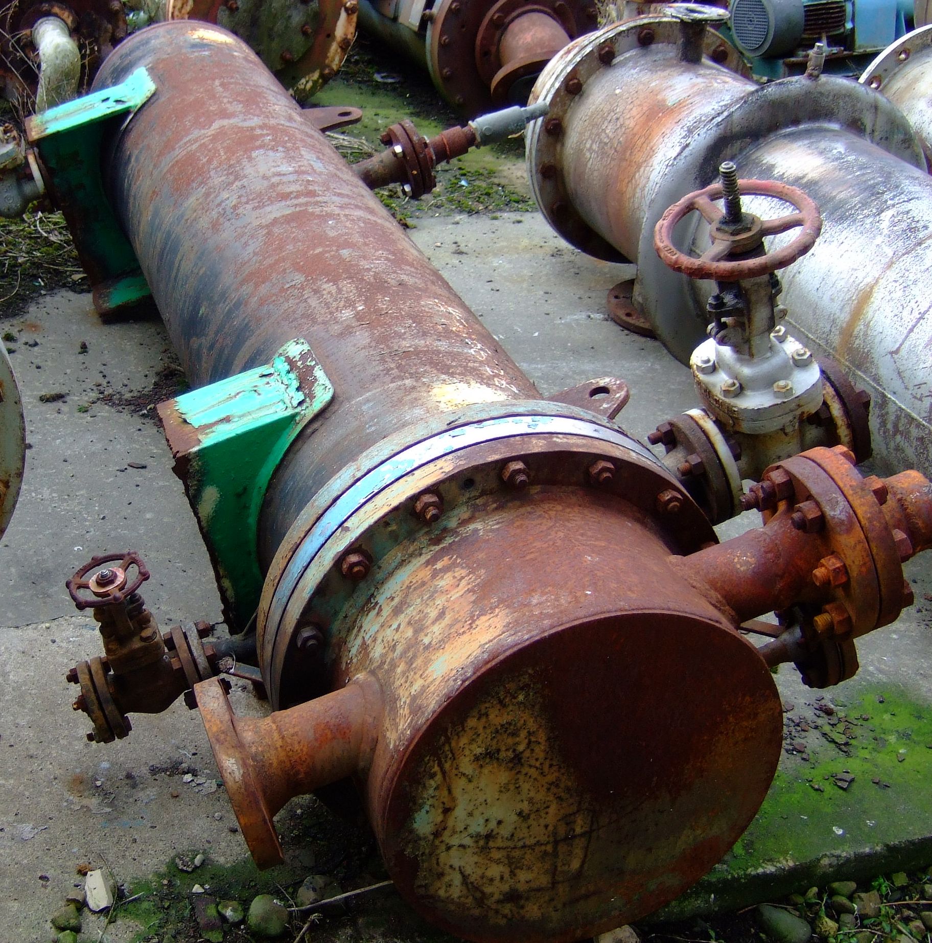  Shell and Tube Heat Exchanger 9.6 m² (103.3 ft²) Stainless Steel 304 For Sale - IPP# 706628