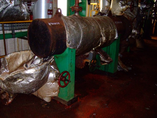  Shell and Tube Heat Exchanger 9.6 m² (103.3 ft²) Stainless Steel 304 For Sale - IPP# 706628