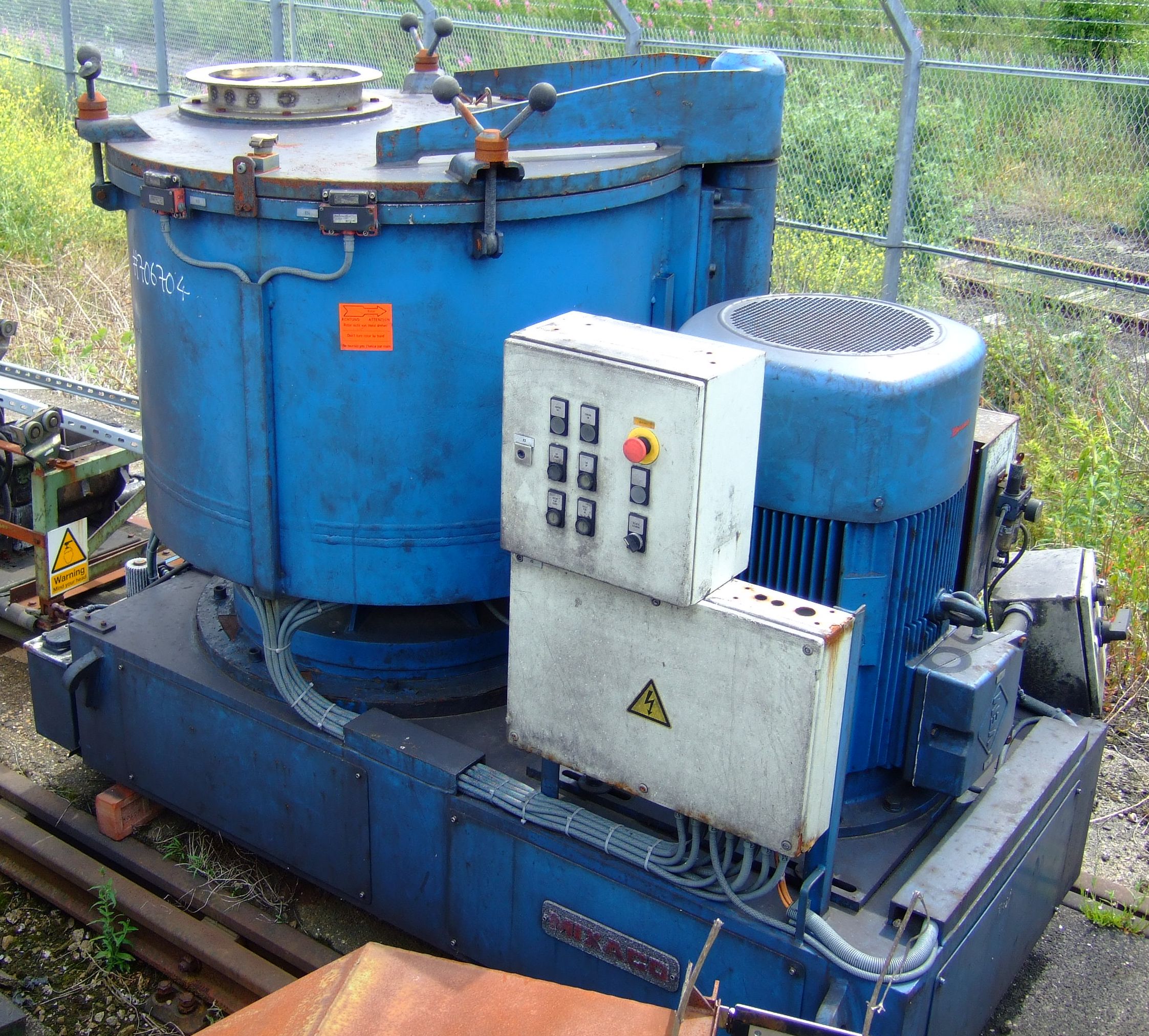   Mixer-Intensive 750 L (198.1 gallons) Stainless Steel 304 For Sale - IPP# 706704