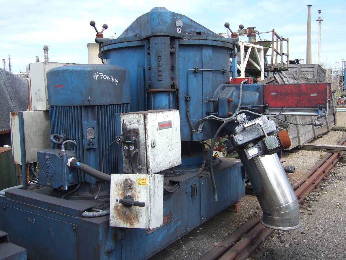   Mixer-Intensive 750 L (198.1 gallons) Stainless Steel 304 For Sale - IPP# 706704