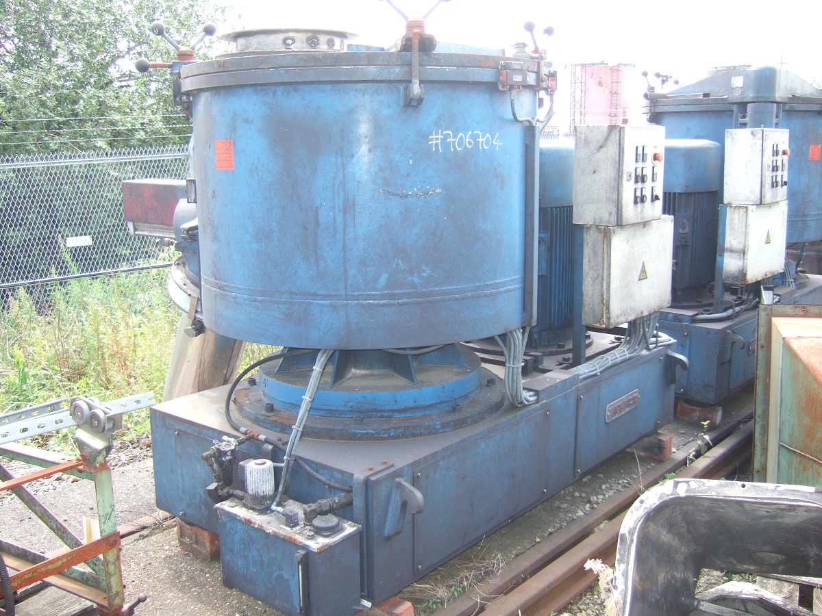   Mixer-Intensive 750 L (198.1 gallons) Stainless Steel 304 For Sale - IPP# 706704