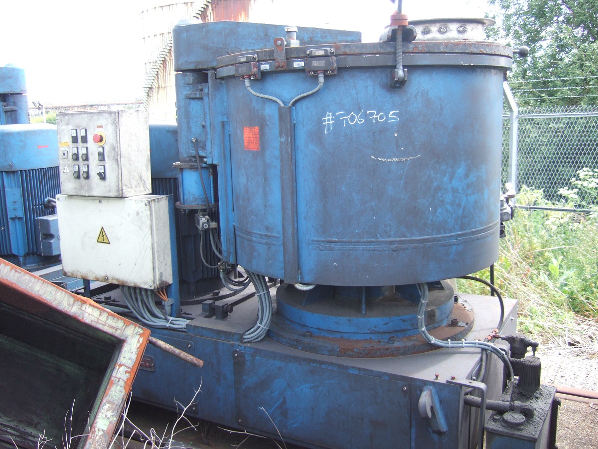   Mixer-Intensive 750 L (198.1 gallons) Stainless Steel 304 For Sale - IPP# 706705