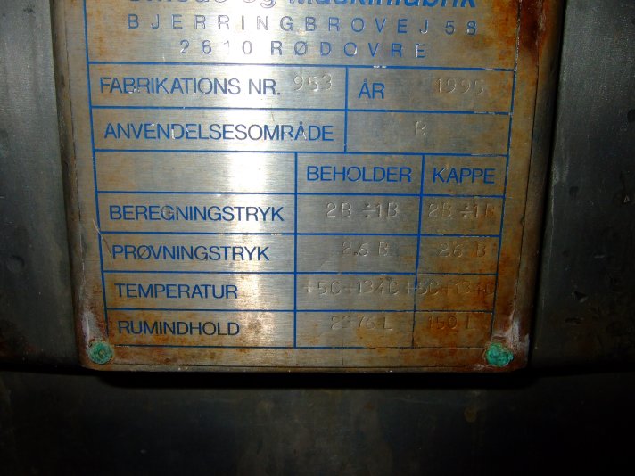 Stainless Steel 316 JENS OLSEN Nutsche Filter - IPP# 706724