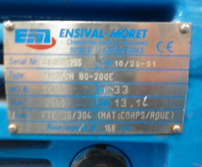 Unused Centrifugal Pump 100 m3/h (440.3 GPM) Cast Iron For Sale - IPP# 706851