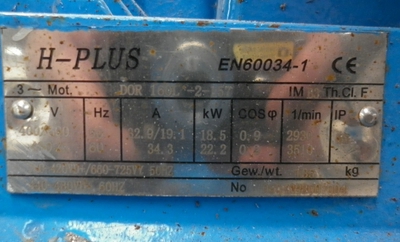 Unused Centrifugal Pump 100 m3/h (440.3 GPM) Cast Iron For Sale - IPP# 706851