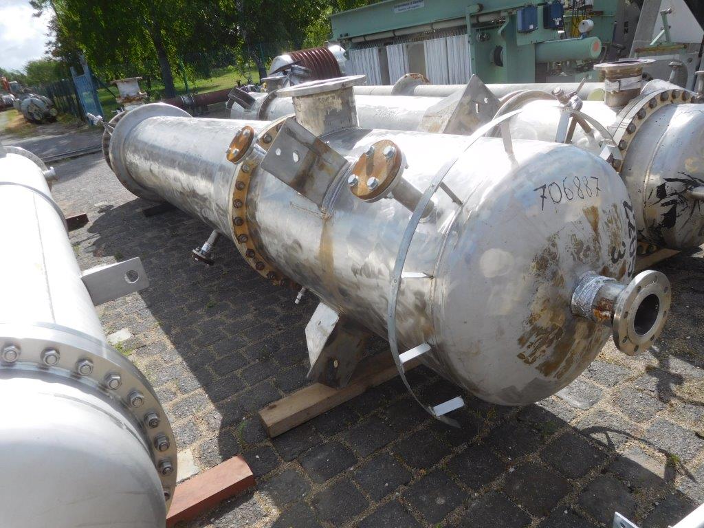  Rising/Falling Film Evaporator 6,700 kg/h (14,771 lb/h) Stainless Steel Austenitic For Sale - IPP# 706887
