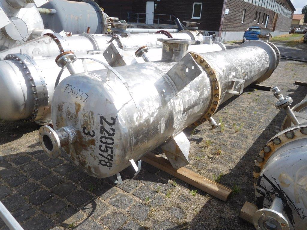  Rising/Falling Film Evaporator 6,700 kg/h (14,771 lb/h) Stainless Steel Austenitic For Sale - IPP# 706887