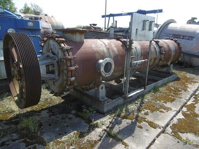  Wiped/Thin Film Evaporator 267.6 kg/h (590 lb/h) Stainless Steel 316 For Sale - IPP# 70260
