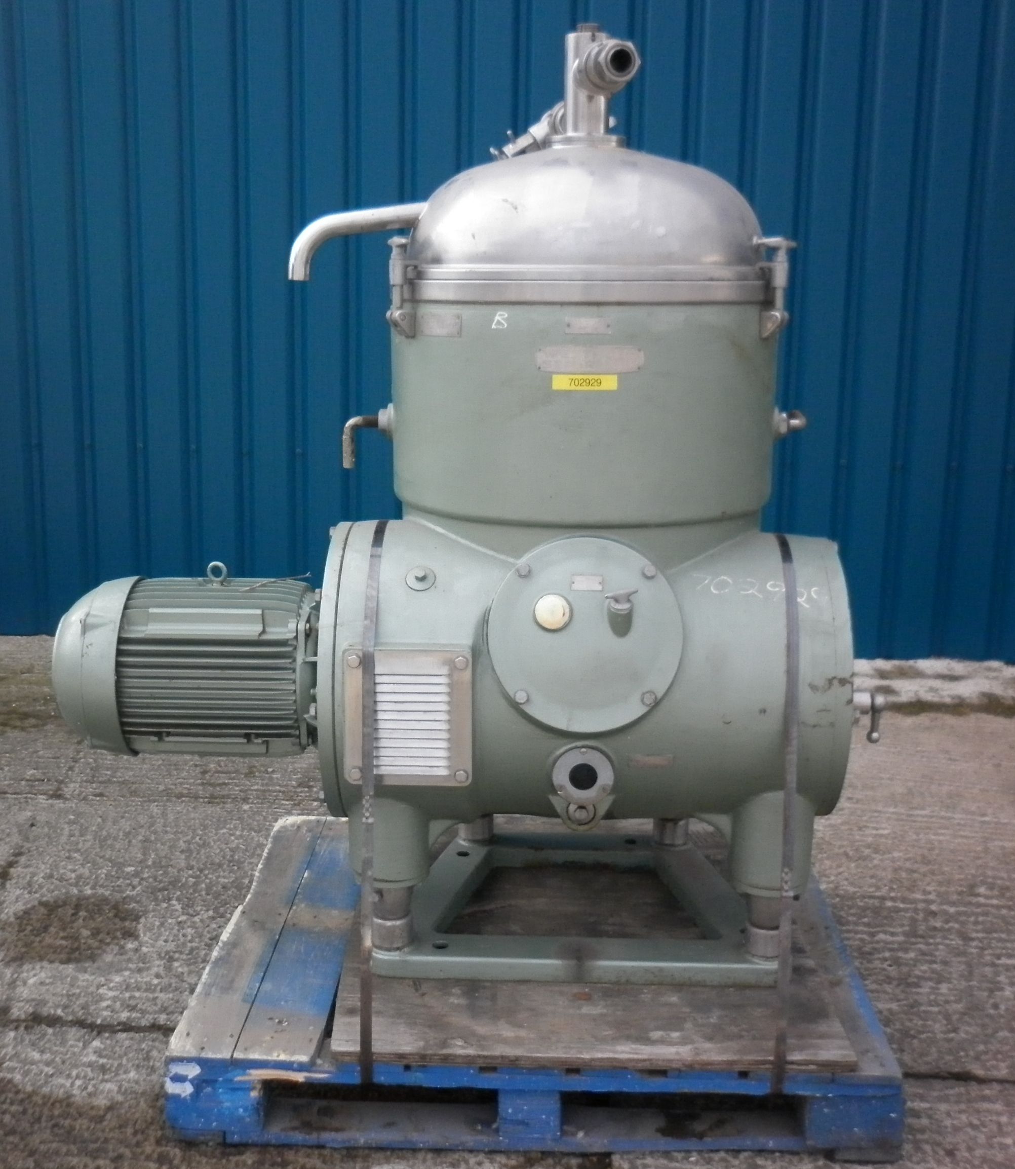   Centrifuge-Disc Bowl 15 kW (20.1 HP) Stainless Steel 316 For Sale - IPP# 702929