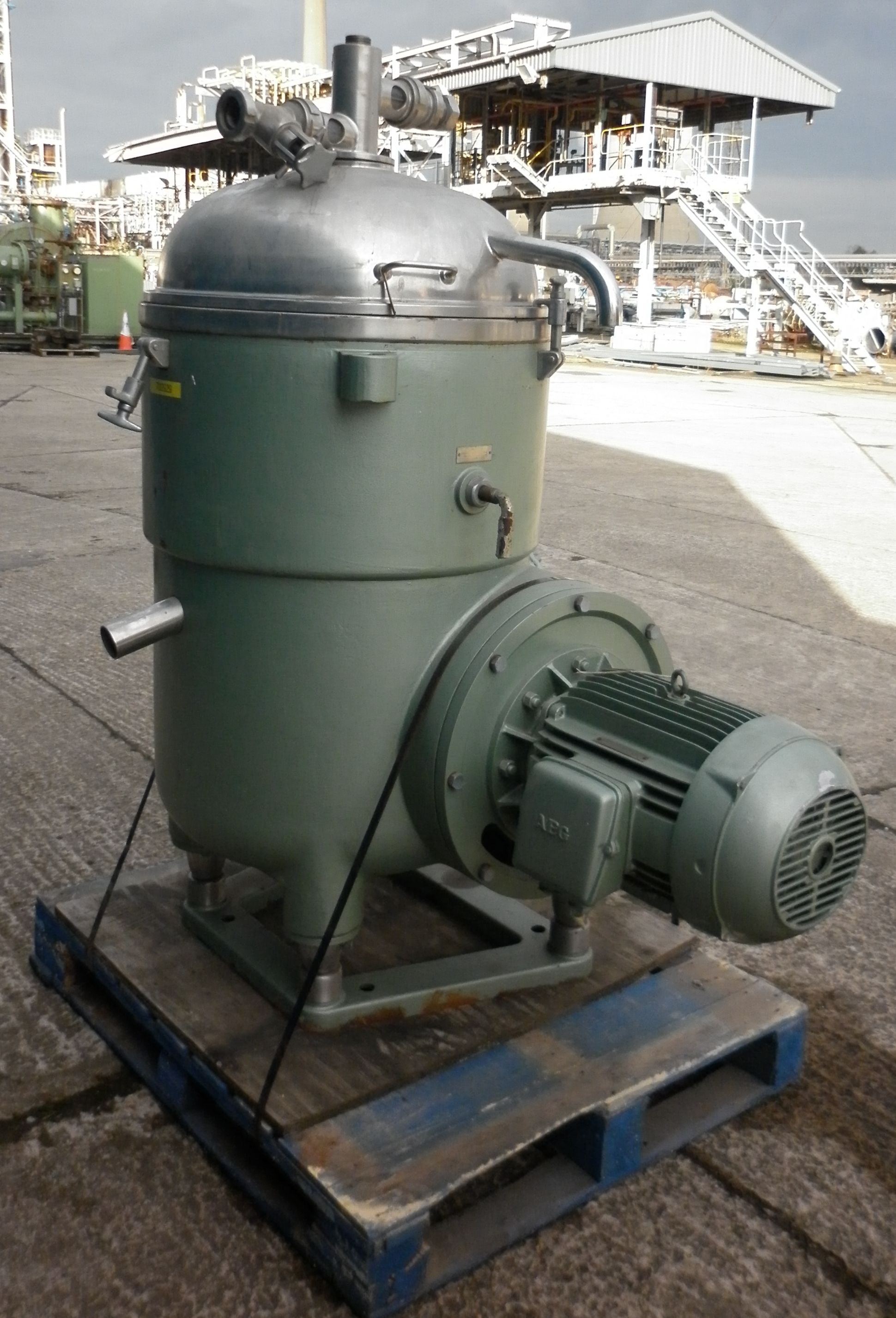   Centrifuge-Disc Bowl 15 kW (20.1 HP) Stainless Steel 316 For Sale - IPP# 702929