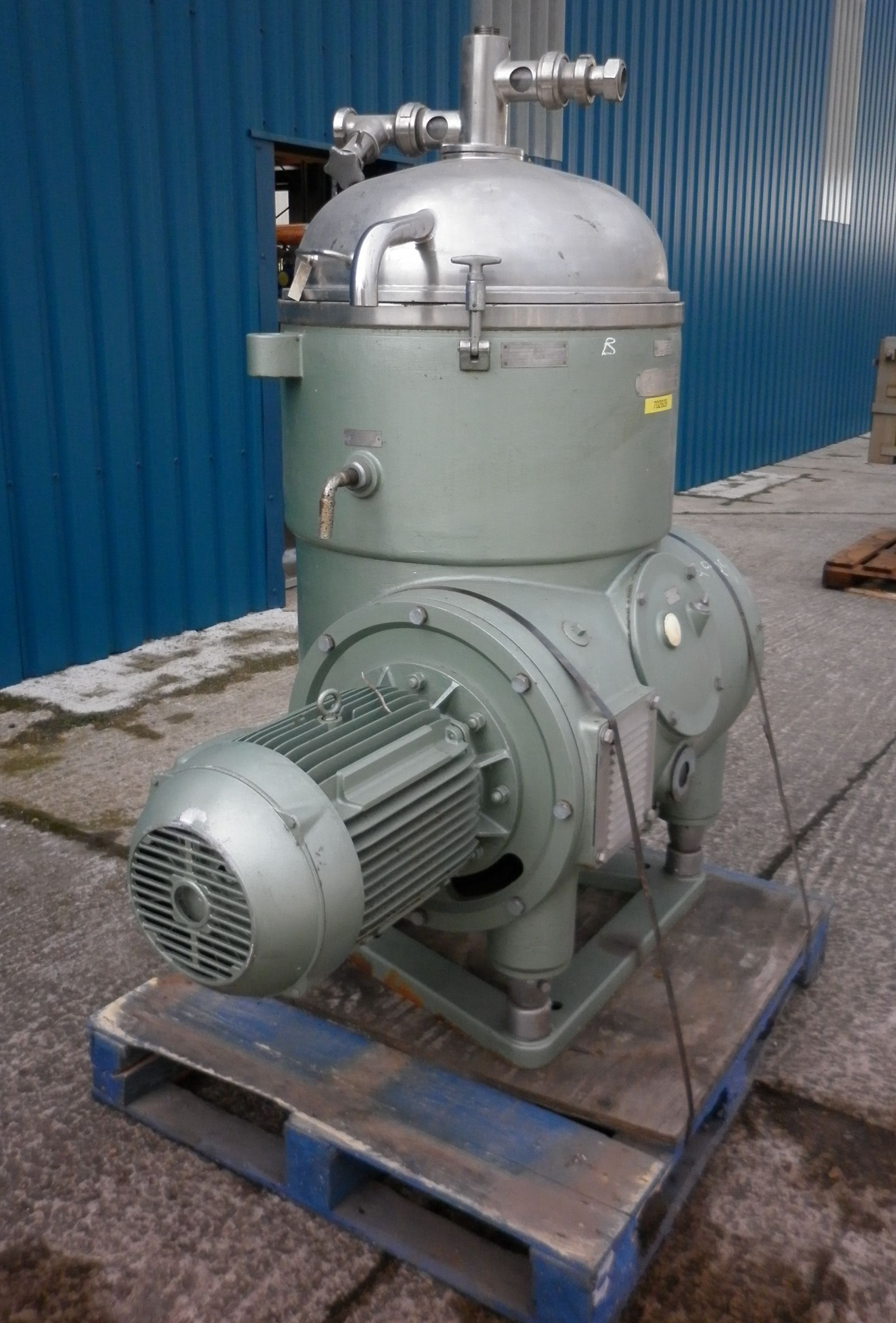   Centrifuge-Disc Bowl 15 kW (20.1 HP) Stainless Steel 316 For Sale - IPP# 702929