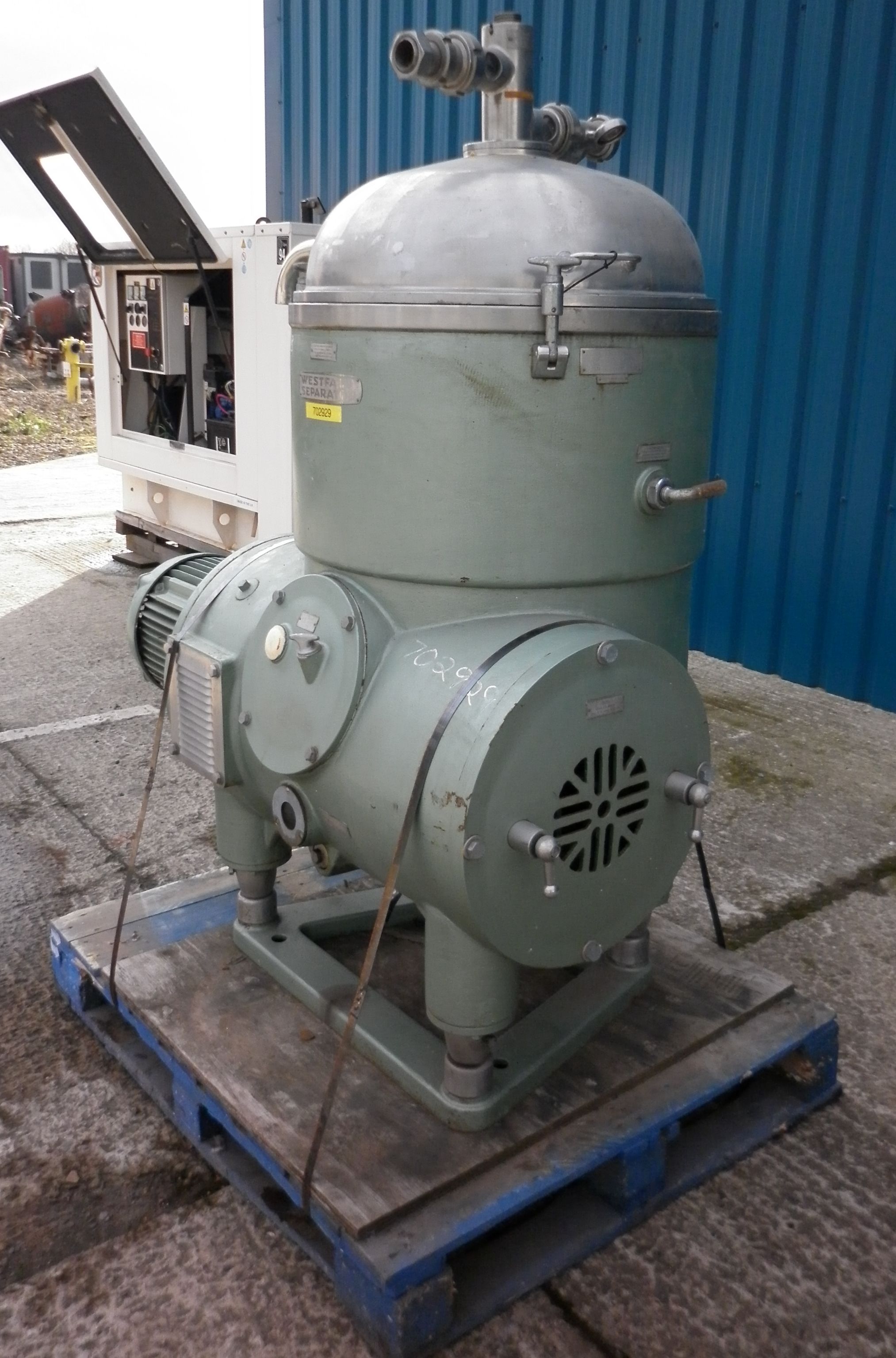   Centrifuge-Disc Bowl 15 kW (20.1 HP) Stainless Steel 316 For Sale - IPP# 702929